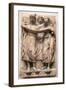 Singing Angels, Relief from the Cantoria by Luca Della Robbia (1400-82), C.1435-Luca Della Robbia-Framed Giclee Print