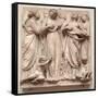 Singing Angels, Relief from the Cantoria, C.1432-38-Luca Della Robbia-Framed Stretched Canvas