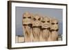 Singing Chimneys, the Pop Girls, on the Roof of La Pedrera (Casa Mila)-James Emmerson-Framed Photographic Print