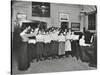 Singing Class, Laxon Street Evening Institute for Women, London, 1914-null-Stretched Canvas