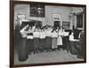 Singing Class, Laxon Street Evening Institute for Women, London, 1914-null-Framed Photographic Print