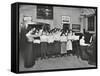 Singing Class, Laxon Street Evening Institute for Women, London, 1914-null-Framed Stretched Canvas