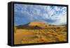 Singing Dunes, Altyn-Emel National Park, Almaty region, Kazakhstan, Central Asia, Asia-G&M Therin-Weise-Framed Stretched Canvas