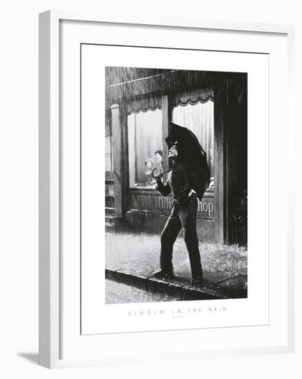 Singing in the Rain-The Chelsea Collection-Framed Giclee Print