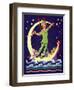 Singing on the Moon - Child Life-Lawson Fenerty-Framed Giclee Print