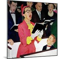 "Singing Praise", March 7, 1959-Richard Sargent-Mounted Giclee Print