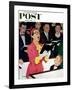 "Singing Praise" Saturday Evening Post Cover, March 7, 1959-Richard Sargent-Framed Giclee Print