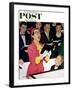 "Singing Praise" Saturday Evening Post Cover, March 7, 1959-Richard Sargent-Framed Giclee Print