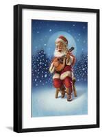 Singing Santa I-Dan Craig-Framed Giclee Print