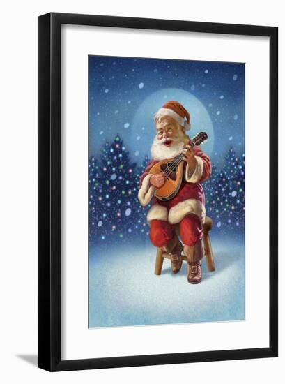 Singing Santa I-Dan Craig-Framed Giclee Print