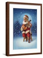 Singing Santa I-Dan Craig-Framed Giclee Print