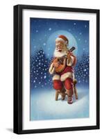 Singing Santa I-Dan Craig-Framed Giclee Print