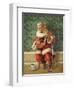 Singing Santa II-Dan Craig-Framed Giclee Print