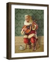 Singing Santa II-Dan Craig-Framed Giclee Print