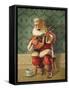 Singing Santa II-Dan Craig-Framed Stretched Canvas