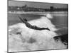 Singing Surfer-null-Mounted Photographic Print