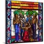 Singing Windows Stained Glass, Designed By J&R Lamb, University Chapel Tuskegee University, Alabama-Carol Highsmith-Mounted Art Print