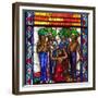 Singing Windows Stained Glass, Designed By J&R Lamb, University Chapel Tuskegee University, Alabama-Carol Highsmith-Framed Premium Giclee Print