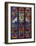 Singing Windows Stained Glass, Designed By J&R Lamb, University Chapel Tuskegee University, Alabama-Carol Highsmith-Framed Art Print