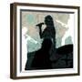 Singing-Teofilo Olivieri-Framed Giclee Print