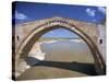 Single Arch of the Malabadi Bridge across the Batman River, Kurdistan Area of Anatolia, Turkey-Woolfitt Adam-Stretched Canvas