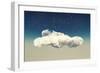 Single Cloud at Sky Stars-Aleksey Tugolukov-Framed Premium Giclee Print