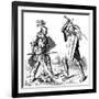 Single Combat, 15th Century-Burgmayer-Framed Giclee Print