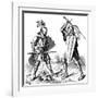 Single Combat, 15th Century-Burgmayer-Framed Giclee Print