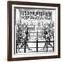 Single Combat, 15th Century-null-Framed Giclee Print