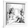 Single Combat Between Maximilien and a German Knight, 15th Century-Burgmayer-Framed Giclee Print