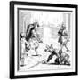 Single Combat Between Maximilien and a German Knight, 15th Century-Burgmayer-Framed Giclee Print