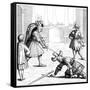 Single Combat Between Maximilien and a German Knight, 15th Century-Burgmayer-Framed Stretched Canvas