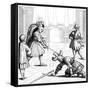 Single Combat Between Maximilien and a German Knight, 15th Century-Burgmayer-Framed Stretched Canvas