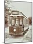 Single-Decker Electric Tram, 1907-null-Mounted Photographic Print