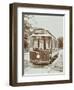 Single-Decker Electric Tram, 1907-null-Framed Photographic Print