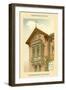 Single Family Dwelling in Stuttgart - Detail-Frey-Framed Art Print