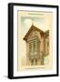 Single Family Dwelling in Stuttgart - Detail-Frey-Framed Art Print