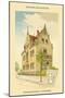 Single Family Home in Nuremberg-null-Mounted Art Print