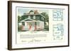 Single-Family Home, Rendering and Floor Plans-null-Framed Art Print