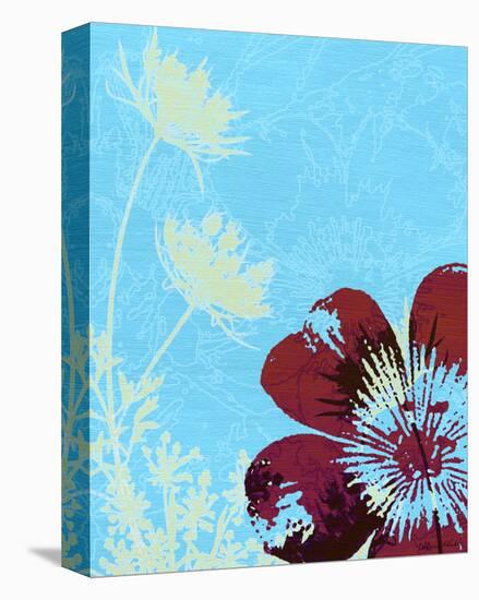 Single Flower and Queen Anne I-Catherine Kohnke-Stretched Canvas