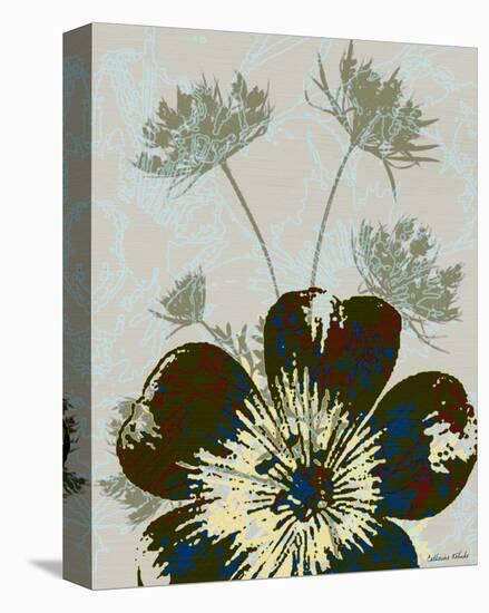 Single Flower and Queen Anne III-Catherine Kohnke-Stretched Canvas