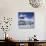 Single Gentoo Penguin on Ice in a Snowy Landscape, on the Antarctic Peninsula, Antarctica-Geoff Renner-Photographic Print displayed on a wall