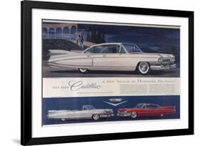 Single Glance Tells You, These are the Newest and Most Magnificent Cadillac Cars Ever Created-null-Framed Photographic Print