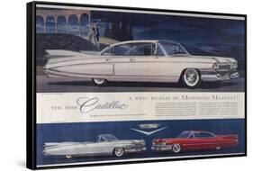 Single Glance Tells You, These are the Newest and Most Magnificent Cadillac Cars Ever Created-null-Framed Stretched Canvas