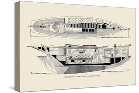 Single-Hand Yawl Cabin and Deck-Charles P. Kunhardt-Stretched Canvas