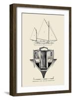 Single-Hand Yawl Rig and Construction-Charles P. Kunhardt-Framed Art Print