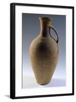 Single-Handled Ceramic Bottle, Crimea, Bulgarian Civilization, 8th-10th Century-null-Framed Giclee Print