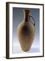 Single-Handled Ceramic Bottle, Crimea, Bulgarian Civilization, 8th-10th Century-null-Framed Giclee Print