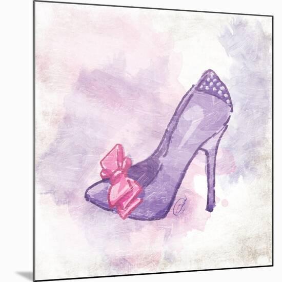 Single heel-OnRei-Mounted Art Print