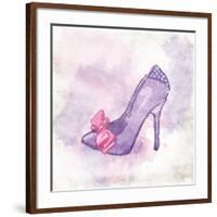 Single heel-OnRei-Framed Art Print